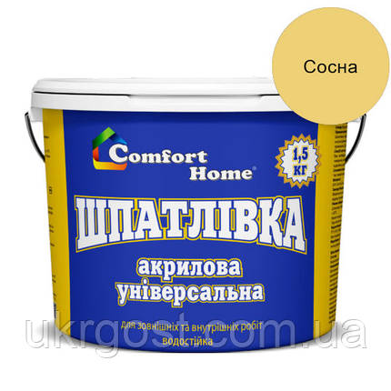 Шпаклівка акрилова Comfort Сосна 0,25 кг, фото 1