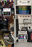 Електро лічильник на DIN рейку з LED-екраном "ВСЕ В ОДНОМУ" AT4PW 100A Tuya WIFI Bluetooth, фото 5