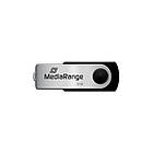 Флеш-накопитель USB2.0 32GB Type-C MediaRange Black/Silver (MR911), фото 2