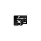 Карта памяти MicroSDHC 32GB Class 10 MediaRange R45/W15MB/s + SD-adapter (MR959), фото 2