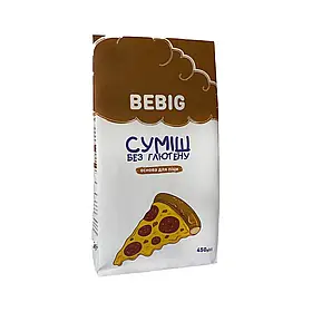 Суміш Основа для піци без глютену Bebig