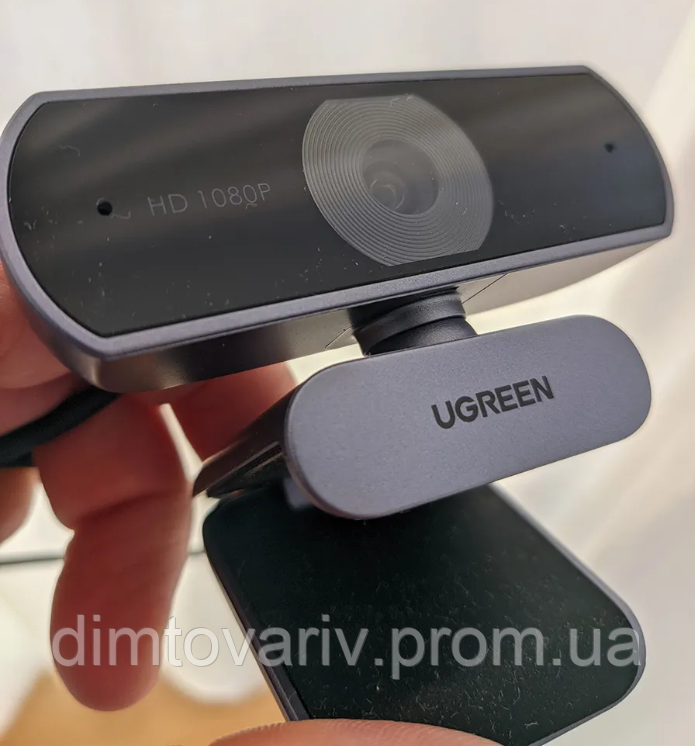 UGREEN USB веб-камера 1080P HD С двумя микрофонами для ПК и ноутбука - фото 5 - id-p1973366503