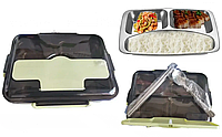 Ланч Бокс для Пищевых Продуктов на 3 Секции Lunch Box Shengdo Контейнер для еды