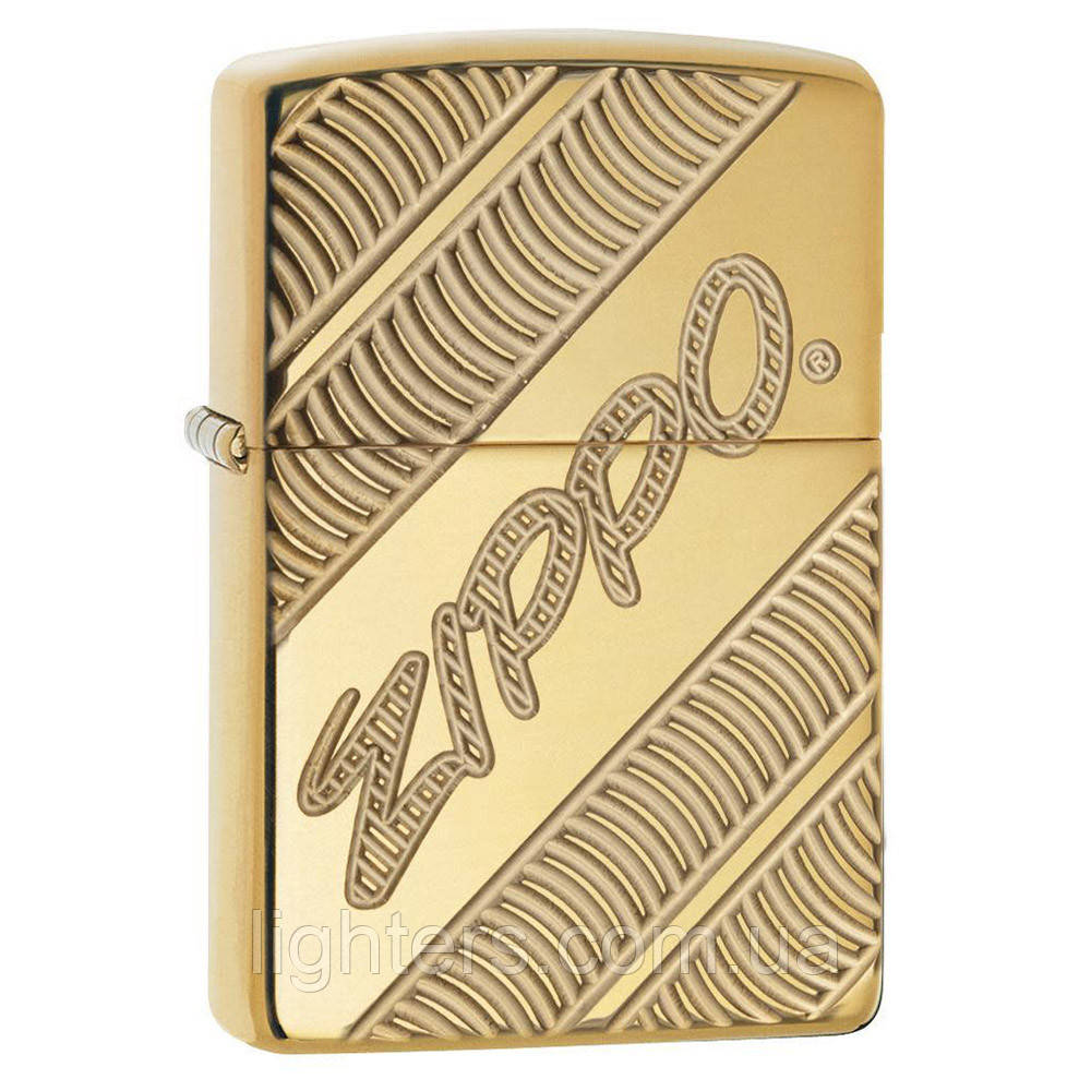 Zippo Armor Coiled 29625, запальничка зипо армована, фото 1