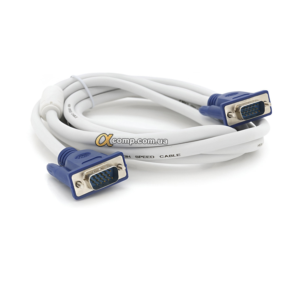 Кабель VGA 1.5m (1080P FullHD • 3+4) Q200