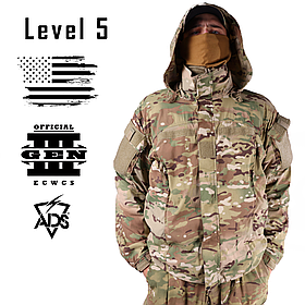 Куртка ECWCS Gen III Level 5, Розмір: Medium Regular, Колір: MultiCam, Soft Shell