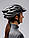 Велосипедний шолом з візором / козирком / габаритним ліхтарем Cairbull 57332 Сірий, фото 4