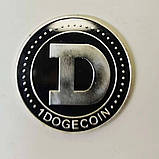 Монета сувенірна Eurs Dogecoin DOGE Срібний колір (DOGE-S) SC, код: 8150797, фото 2