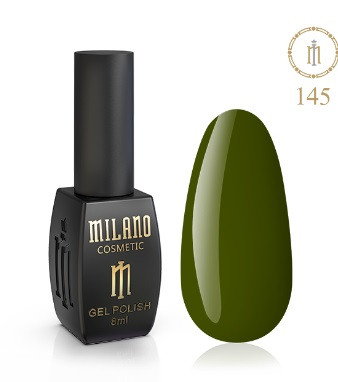 ГЕЛЬ ЛАК MILANO 8 МЛ № 145 гелевий лак для манікюру для LED лампи красивий манікюр