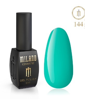 ГЕЛЬ ЛАК MILANO 8 МЛ № 144 гелевий лак для манікюру для LED лампи красивий манікюр, фото 1
