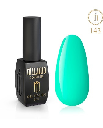 ГЕЛЬ ЛАК MILANO 8 МЛ № 143 гелевий лак для манікюру для LED лампи красивий манікюр, фото 1