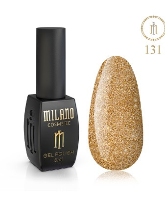 ГЕЛЬ ЛАК MILANO 8 МЛ № 131 гелевий лак для манікюру для LED лампи красивий манікюр, фото 1
