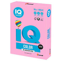 Бумага цветная розовая двухсторонняя, 500 листов, 80г/м2 IQ, Color Neon Pink