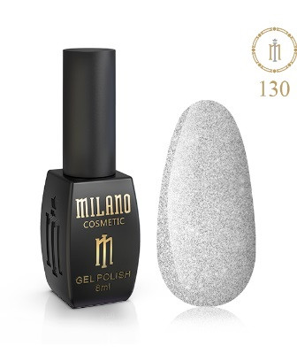 ГЕЛЬ ЛАК MILANO 8 МЛ № 130 гелевий лак для манікюру для LED лампи красивий манікюр, фото 1