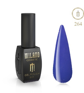 ГЕЛЬ ЛАК MILANO 8 МЛ № 264 гелевий лак для манікюру для LED лампи красивий манікюр