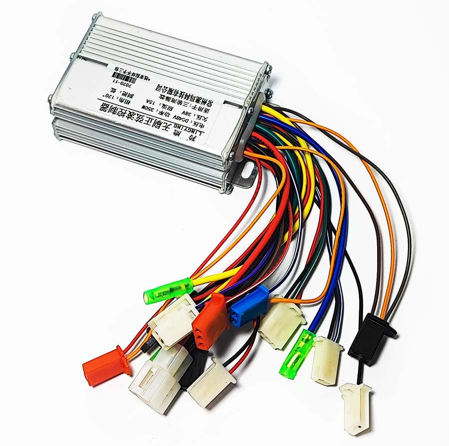 Контролер безколекторного двигуна BLDC 48 V 350 W 15 A, фото 1