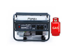 Генератор ГАЗ/бензиновий Forza FPG4500AЕ 2.8/3.0 кВт з електрозапуском