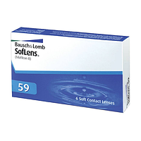 Контактные линзы для зрения ежемесячной замены SofLens 59 (1 уп. 6 шт)