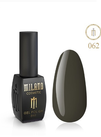 ГЕЛЬ ЛАК MILANO 8 МЛ № 062 гелевий лак для манікюру для LED лампи красивий манікюр