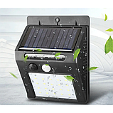 Накладний вуличний світильник Solar LED Solar Motion Sensor  із сонячною зарядкою та датчиком руху, фото 4