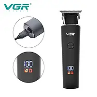 Комбо-набір для стрижки машинка і тример VGR Premium Matte Black, (V-282-BL+V-937-M-BL), фото 10