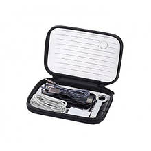 Дорожній органайзер для електронних аксесуарів "Clear case" прозорий від німецького бренду Troika