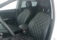 Чехлы на сиденья (Ауди А4 Б7) Audi A4 III (B7) 2004-2009 универсал (3Д ромб)