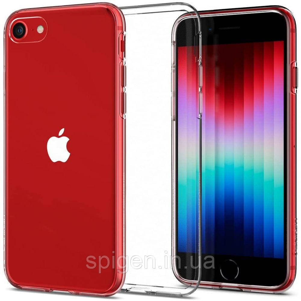 Чехол Spigen для iPhone SE 2022/ 2020/ 8/ 7 - Liquid Crystal, Crystal Clear (042CS20435)