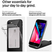 Чехол Spigen для iPhone SE 2022/ 2020/ 8/ 7 - Liquid Crystal, Crystal Clear (042CS20435), фото 4