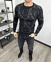 Кофта мужская Calvin Klein черная/серая