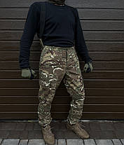 Тактичний костюм гірка мультикам дефенсу (48-62р), водовідштовхувальний костюм ЗСУ демісезонний камуфляж, фото 2