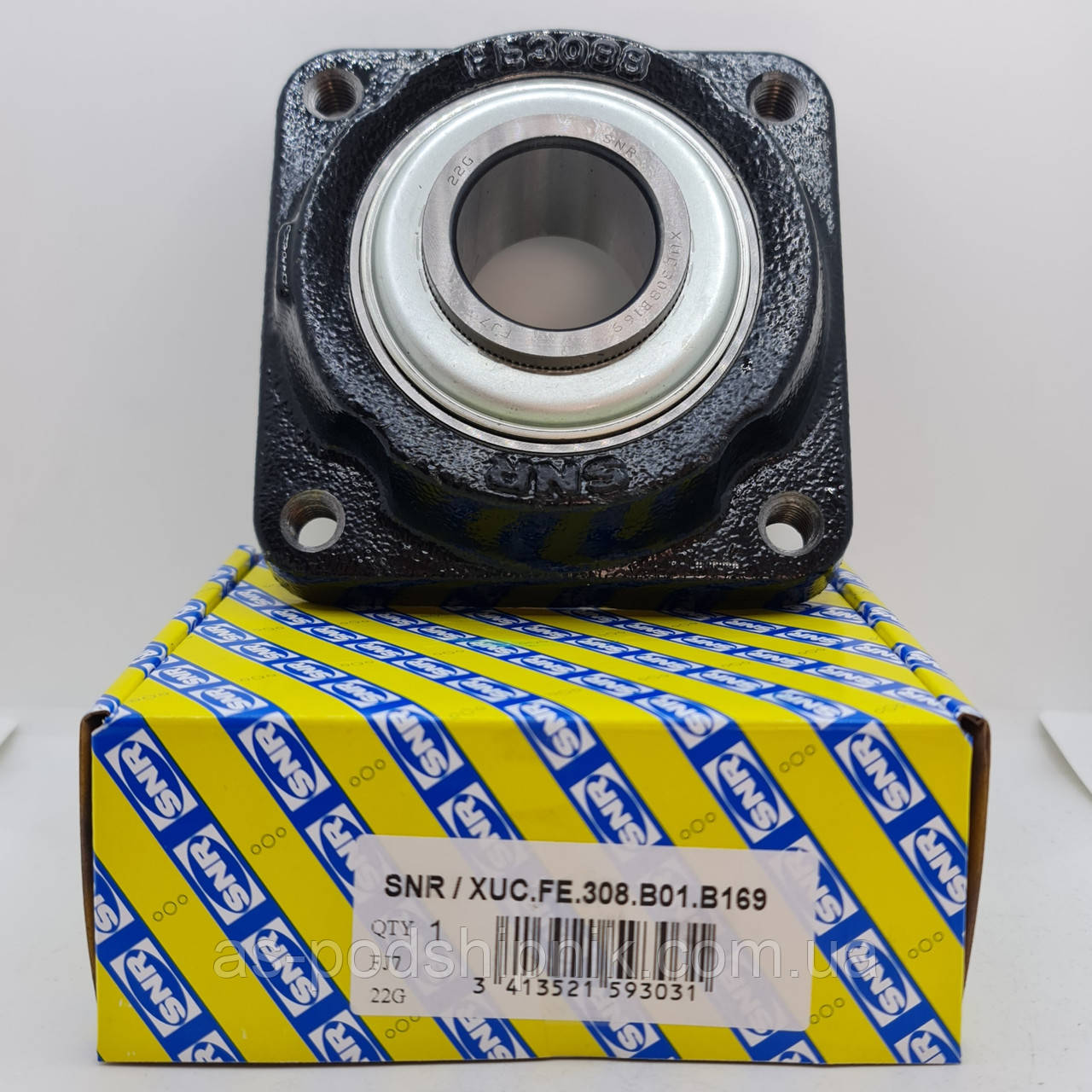 Підшипниковий вузол XUCFE 308 B01B169 (LSFR308) SNR