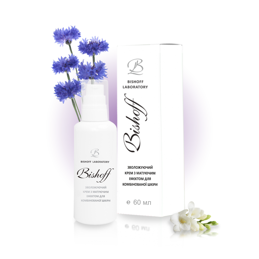Крем Bishoff Зволожуючий з матуючим ефектом 60 мл K8/60