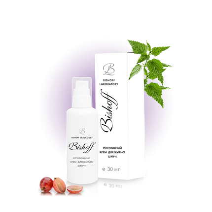 Крем Bishoff Регулюючий для жирної шкіри обличчя 30 мл K9/30, фото 1