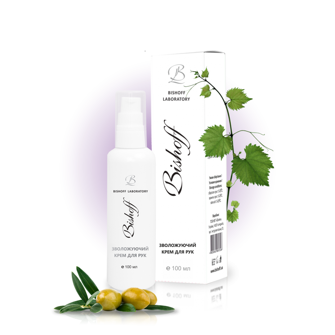 Крем Bishoff Зволожуючий для рук 100 мл K3/100