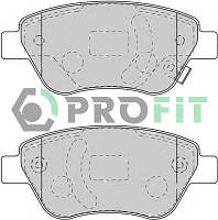 Колодки гальмівні дискові ПЕРЕДН OPEL CORSA 06- 5000-1920