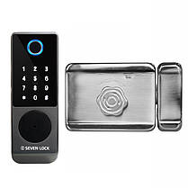 Бездротовий біометричний комплект контролю доступу SEVEN LOCK SL-7770BFkit, фото 3