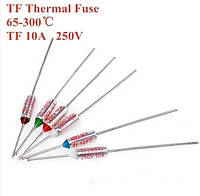 Термозапобіжник 10A 250 V t = 120-300 C — для мультиварки, печі, вентилятора — 65