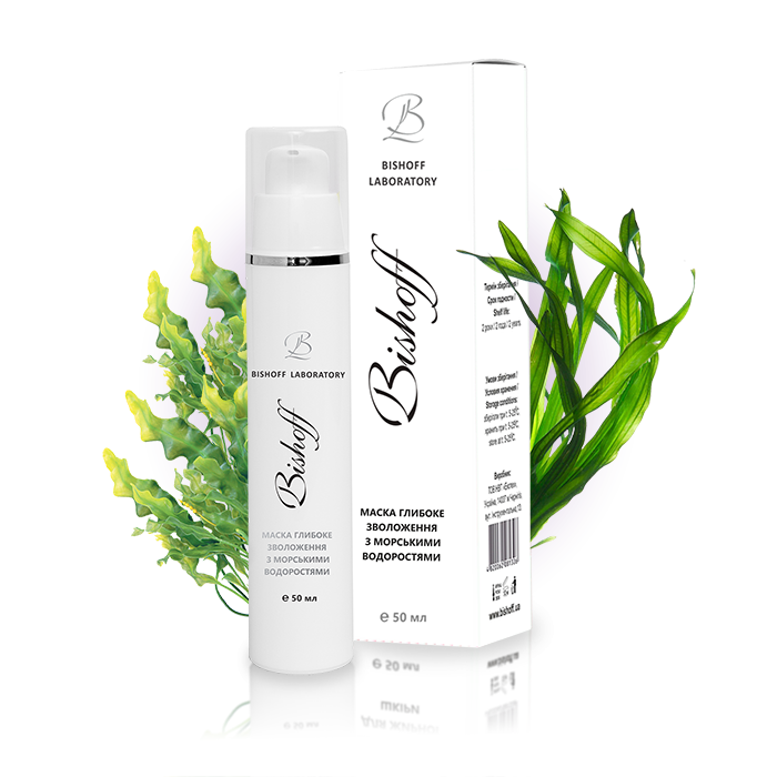 Маска Bishoff глибоке зволоження з морськими водоростями 50 мл М2/50