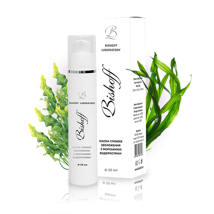 Маска Bishoff глибоке зволоження з морськими водоростями 50 мл М2/50, фото 1