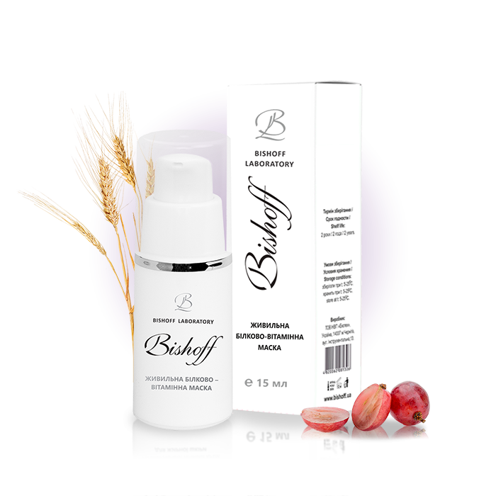 Маска Bishoff Живильна білково-вітамінна 15 мл М8/15