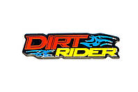 Наклейка DIRT RIDER (14х5см)