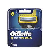Змінні касети (леза) Gillette Fusion Proshield 4 шт.