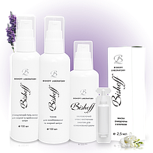 Набір Bishoff Базовий догляд для комбінованої шкіри на 1 місяць 100мл/100мл/30мл/2,5мл NB 2/100