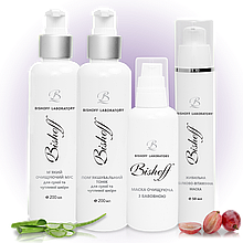 Набір Bishoff Комплексний догляд для сухої шкіри на 2 місяці 200мл/200мл/50мл/60мл NK 1/200