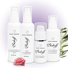 Набір Bishoff Комплексний догляд для жирної шкіри на 1 місяць 100мл/100мл/15мл/30мл NK 3/100