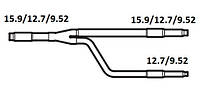Рефнет тройник для VRF систем 9.52 х 12.7 х 15.90 мм ( 9.52 х 12.7 х 15.90 мм) 9.52 х 12.7