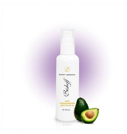 Крем Bishoff сонцезахисний для тіла SPF 40 100 мл KsolTel40/100, фото 1