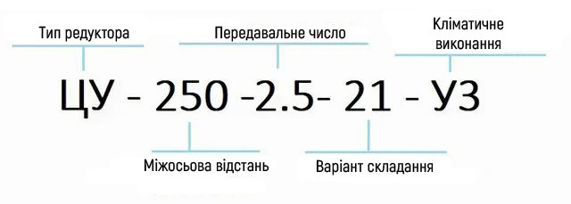 Редуктор ЦУ купити