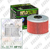Фильтр масляный для Honda, Kawasaki, Suzuki, ATV (Ø50, h-38) (HF 112, KY-A-053)